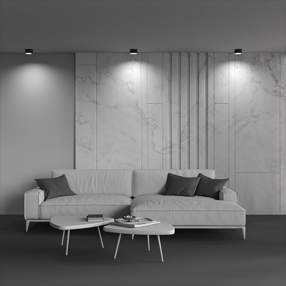 Vega Flush Spotlight IP20 - Various Colours & Sizes