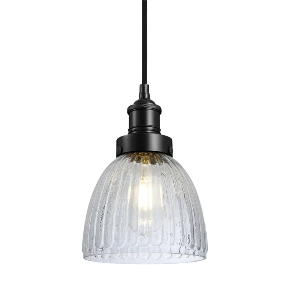 Brooklyn Glass Cone Pendant - 7 Inch