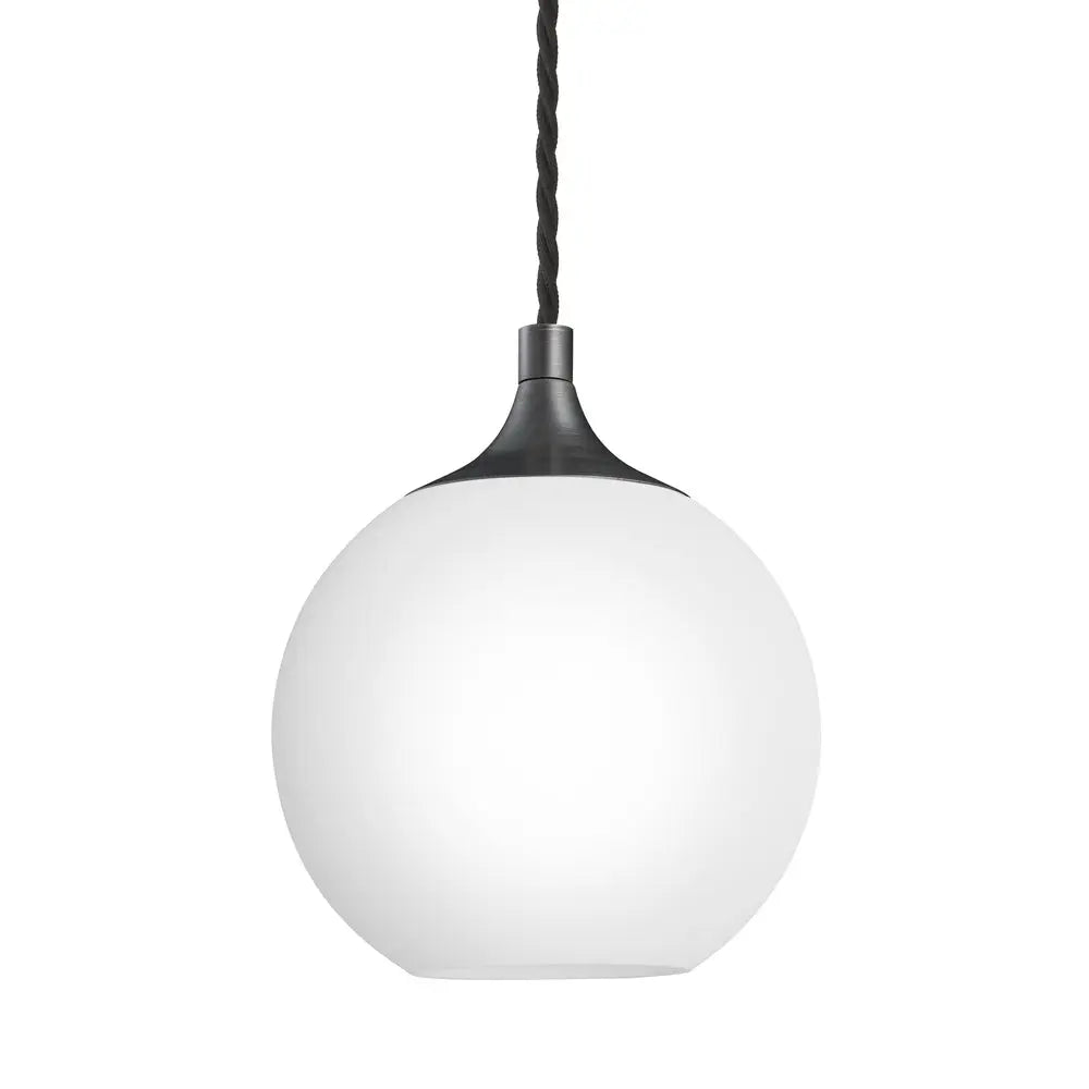 Chelsea Opal Glass Globe Pendant Light- Various Finishes