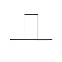 Inlay S1400/ S1900  Linear Pendant- Matt Black/Satin Gold & Silver