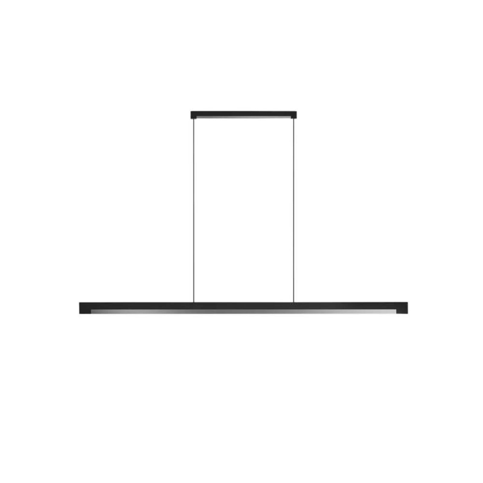Inlay S1400/ S1900  Linear Pendant- Matt Black/Satin Gold & Silver