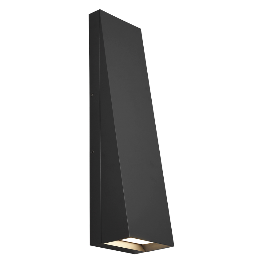 Pitch 19 Outdoor Wall Light- Black/ Bronze Finish