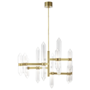 Langston Large Chandelier- Brass/ Bronze Finish