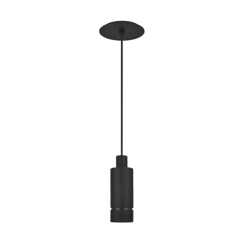 Sottile Pendant Light- Black/ Brass Finishes
