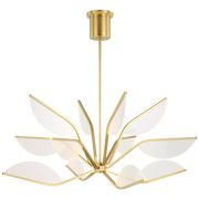 Belterra 38" Chandelier- Natural Brass