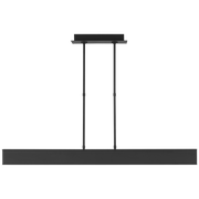 I-Beam 47"/72" Linear Suspension Light- Black/ Brass Finishes