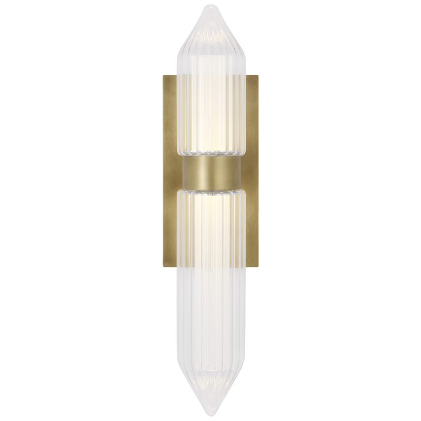 Langston Wall/ Bath Sconce- Brass/ Bronze Finishes
