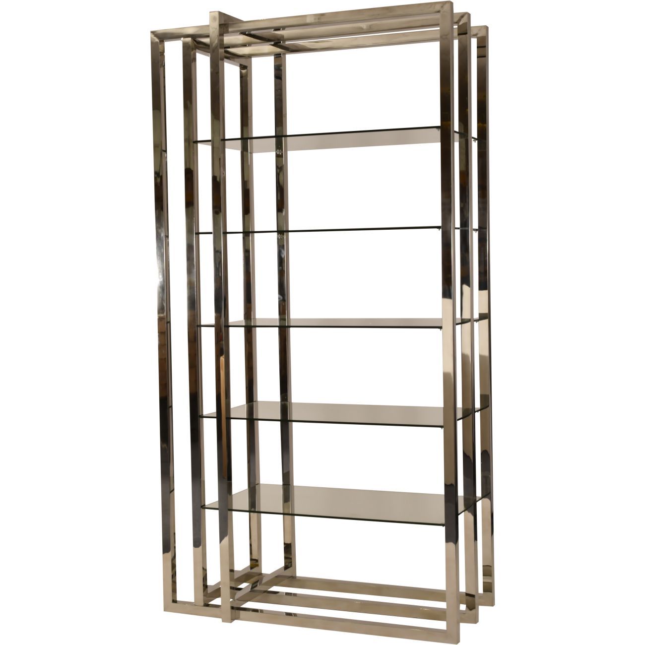 Belgravia Steel and Glass Display Unit