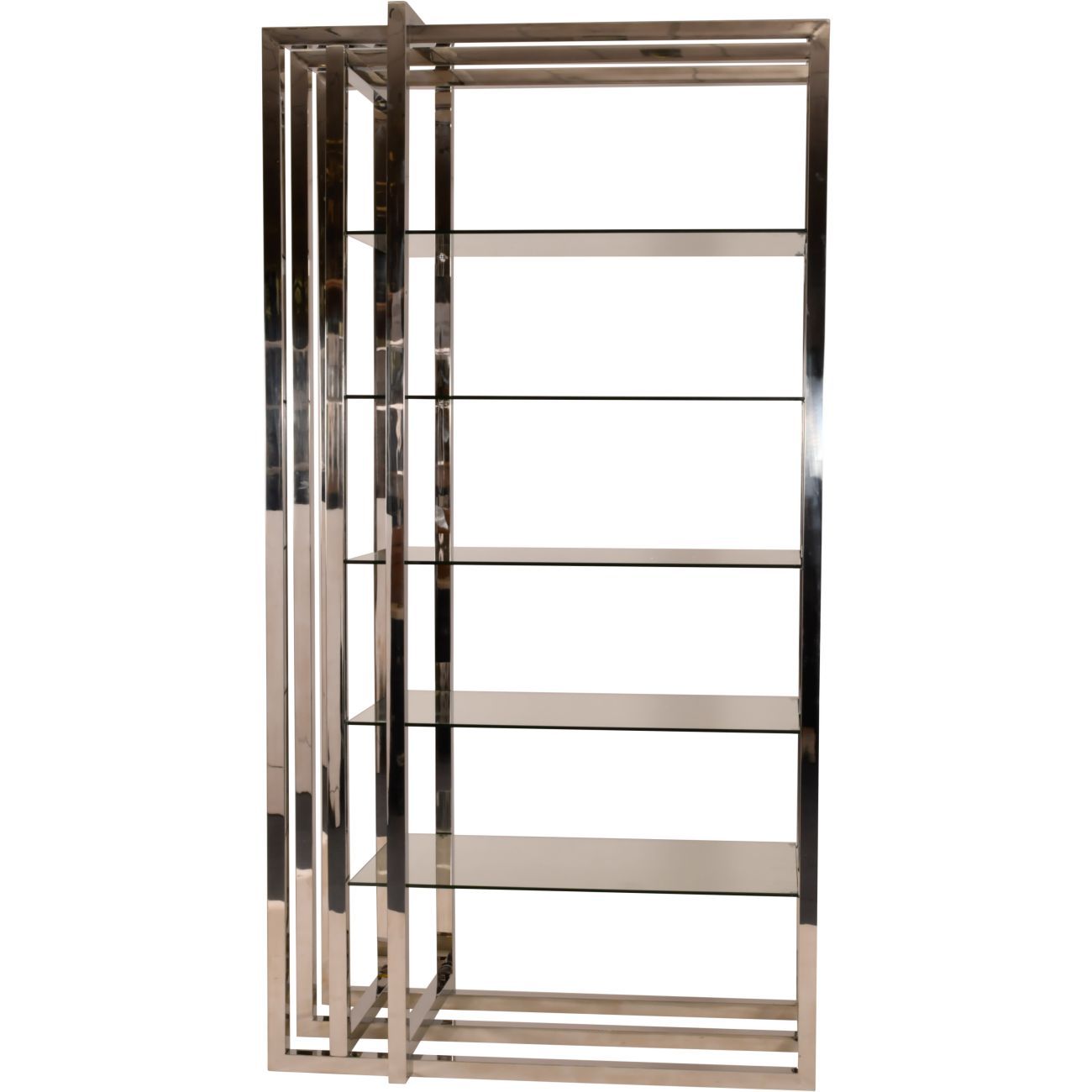 Belgravia Steel and Glass Display Unit