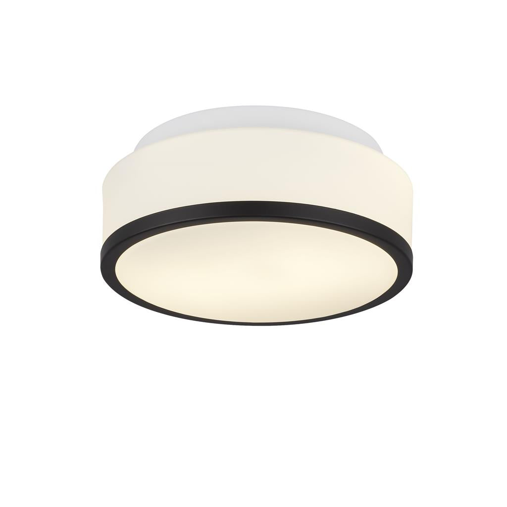 Cheese 2Lt Flush Bathroom Ceiling Light IP44 - Various Sizes & Colours