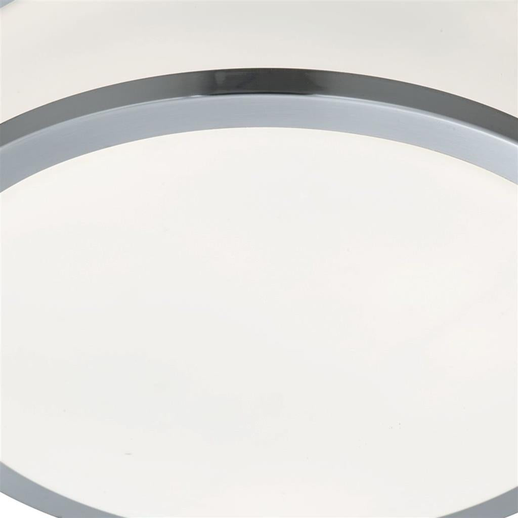 Cheese 2Lt Flush Bathroom Ceiling Light IP44 - Various Sizes & Colours