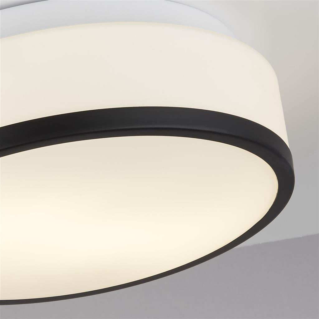 Cheese 2Lt Flush Bathroom Ceiling Light IP44 - Various Sizes & Colours