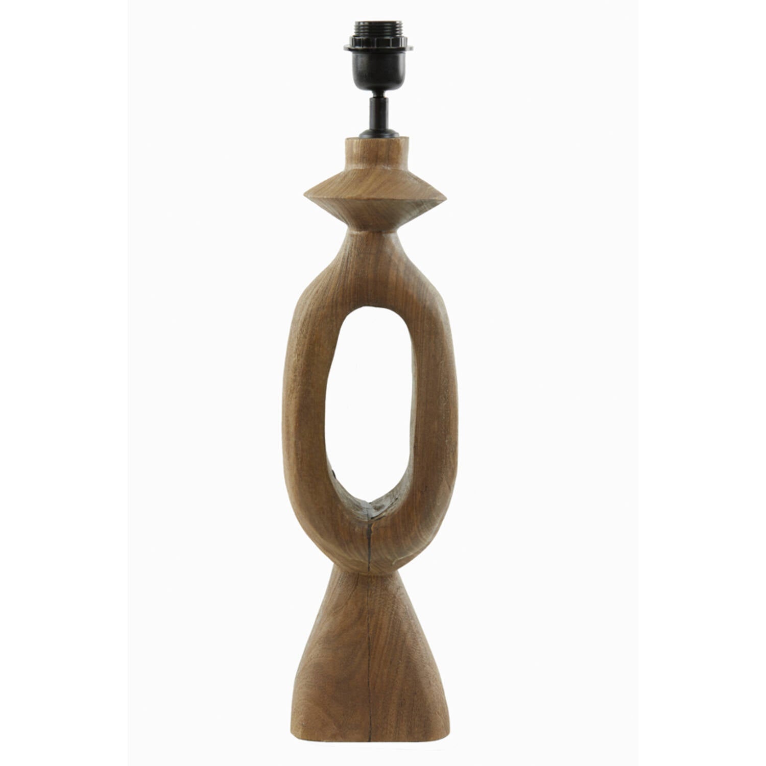 Django Table Lamp Wooden Base Only