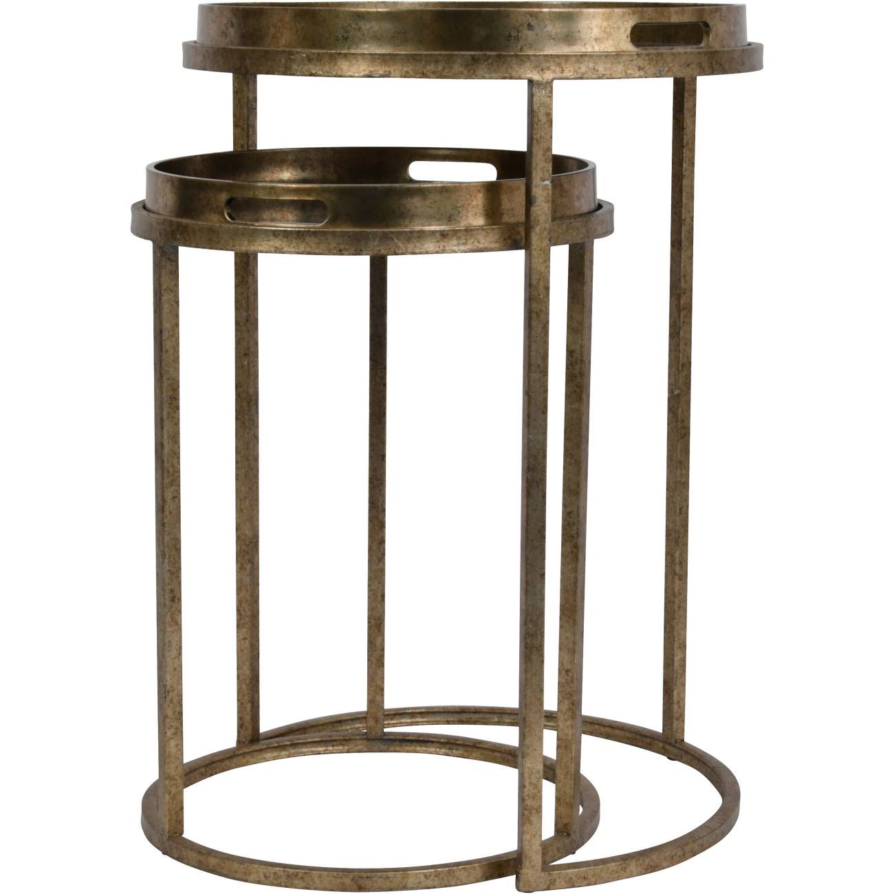 Constellation Map Set of 2 Side Tables - Cusack Lighting