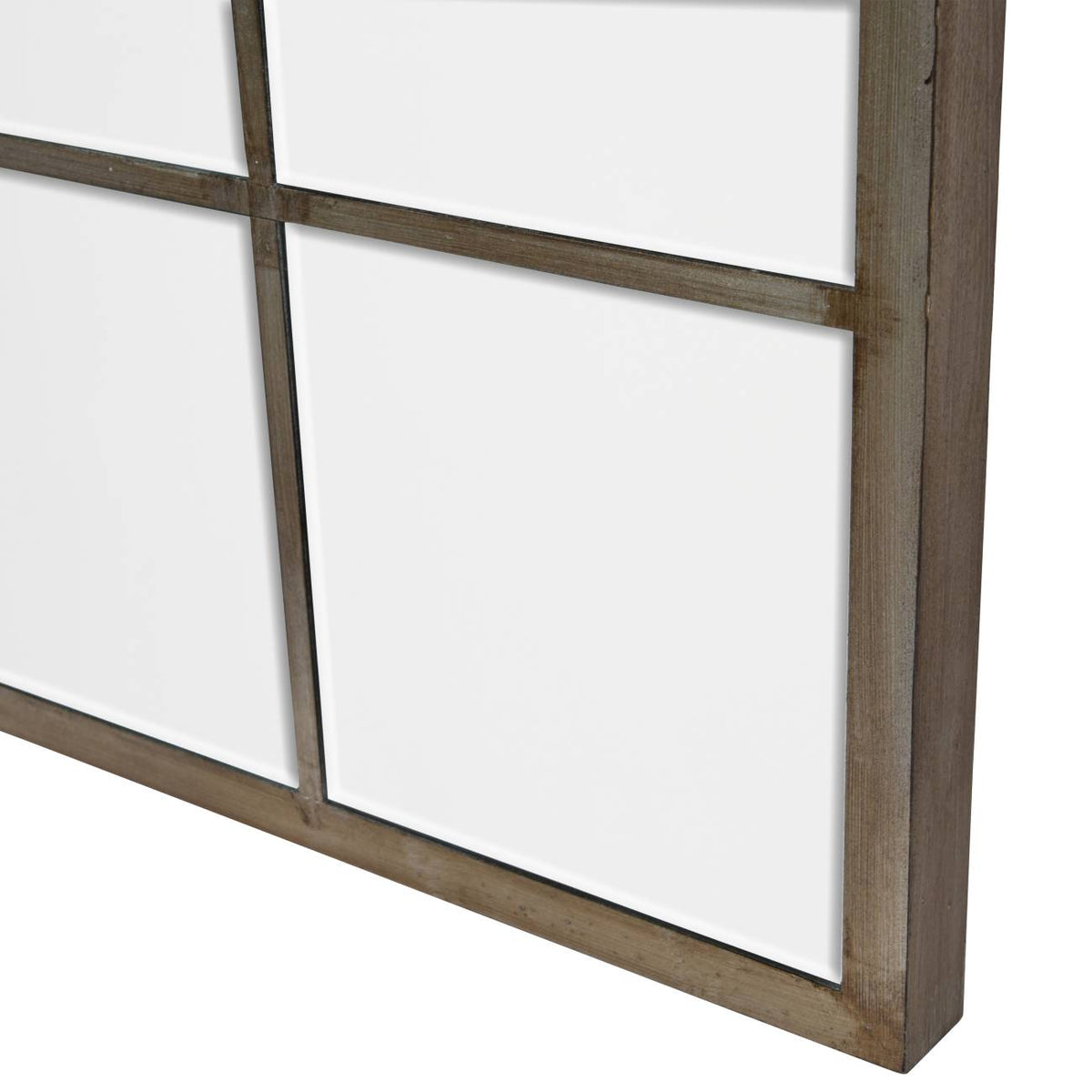 Blakely Floor Standing Cheval Mirror 100x180cm- Black/ Champagne Gold