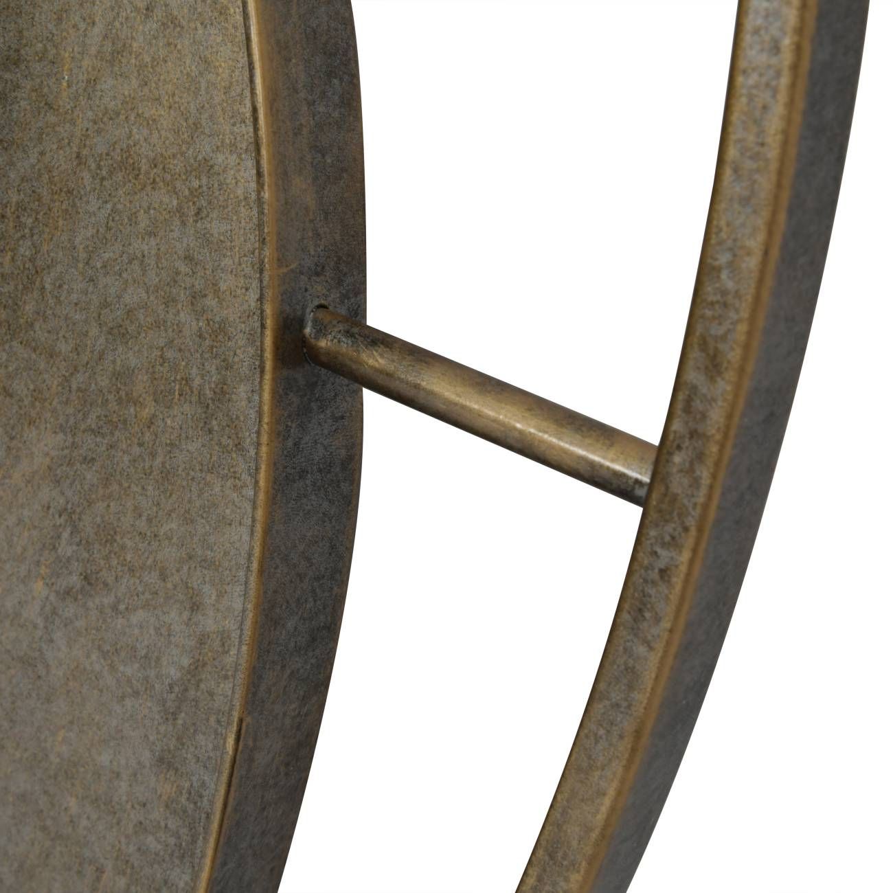 Concentric Circles Iron Mirror Aged Gold - Cusack Lighting