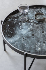 Monochrome Swirl Coffee Table