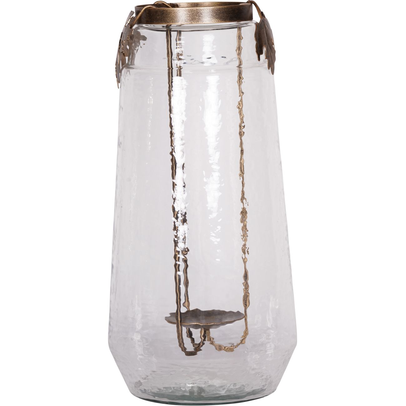 Extra Large Leaf Bottle Hurricane