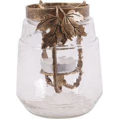 Laura Ashley Small Leaf Bottle Hurricane