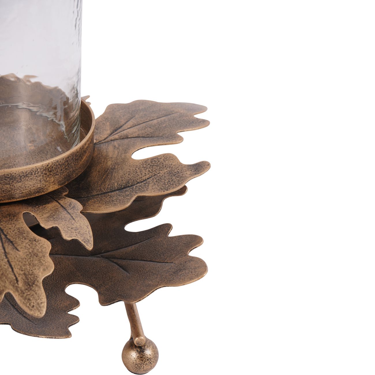 Corrina Leaf Triple Votive Candleholder