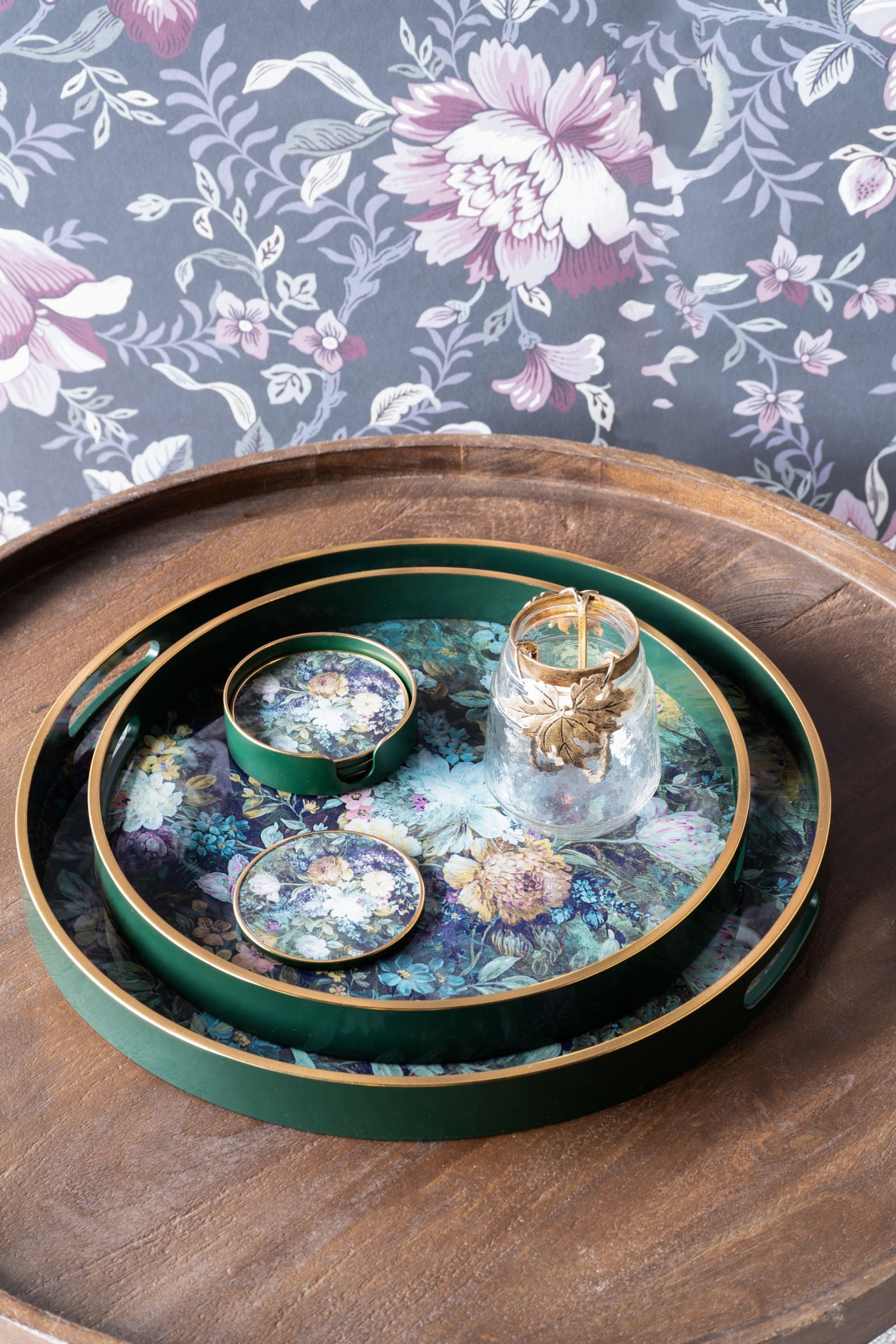 Mathilde Print Set Of 2 Trays