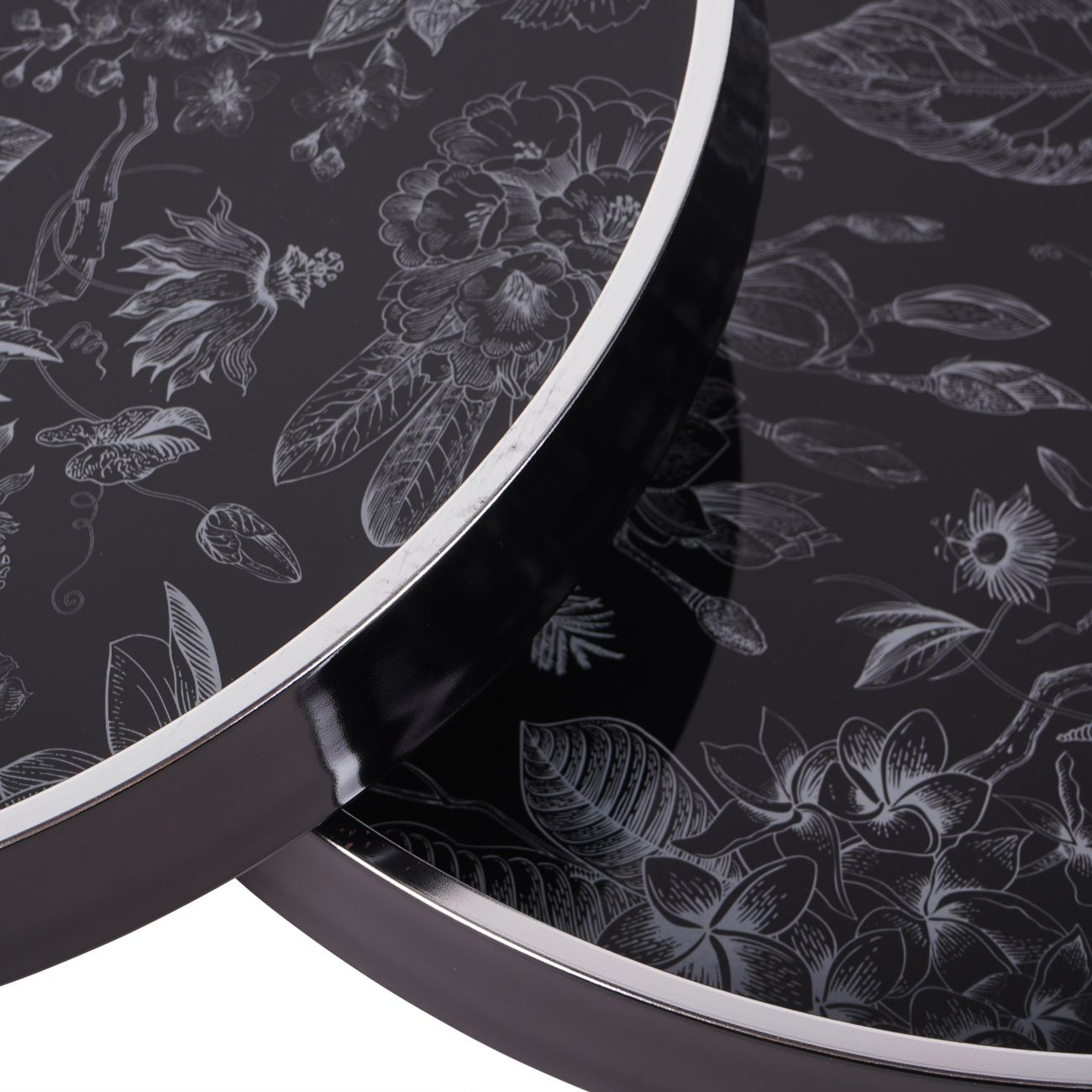 Louise Print Set Of 2 Trays