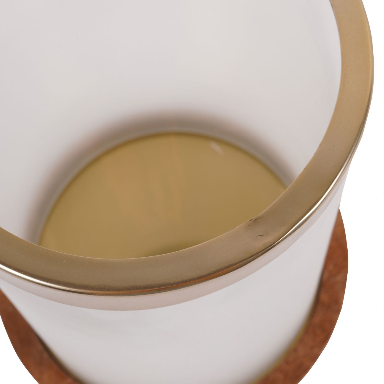 Small Frosted Glass Hurricane