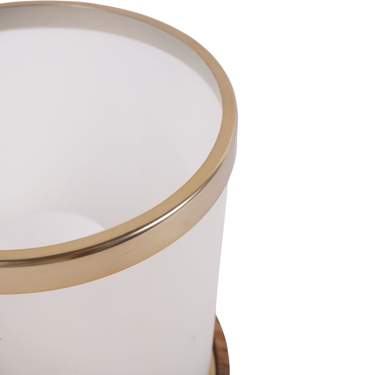 Large Frosted Glass Hurricane