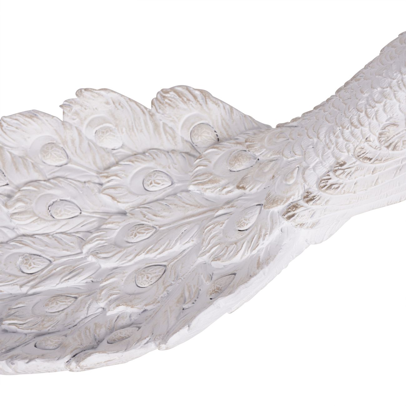 Distressed Peacock Trinket Dish