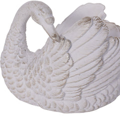 Laura Ashley Distressed Swan Votiveholder Set of 2