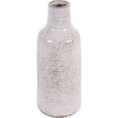 Laura Ashley White Lowick Stoneware Vase - Large/Medium/Small