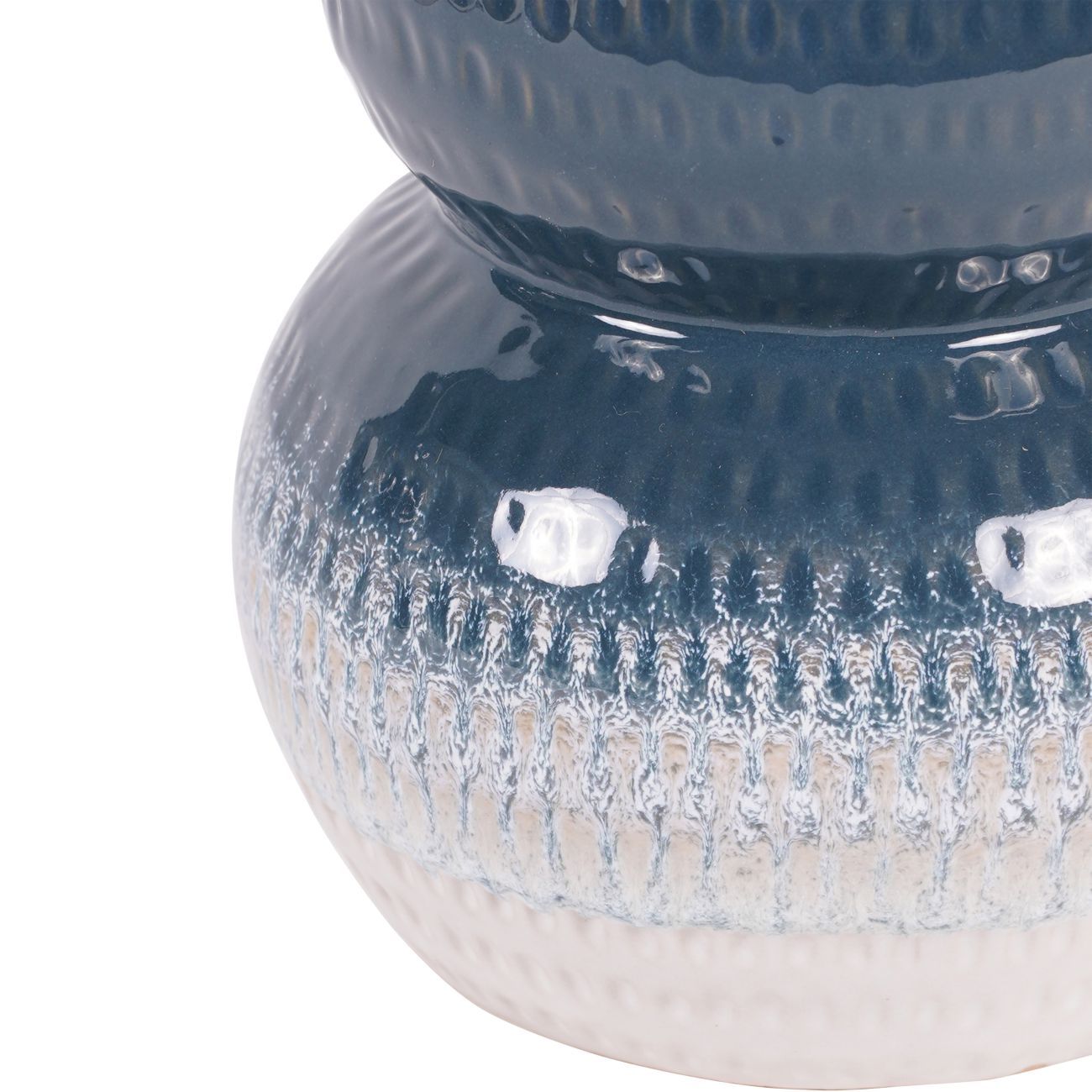 Blue Laneham Stoneware Vase - Large/Med/Small
