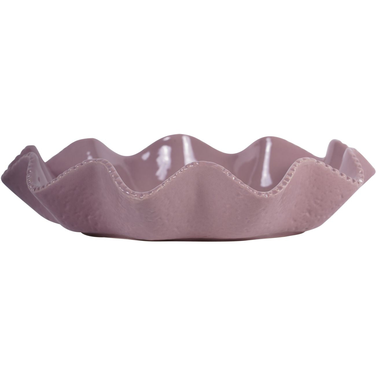 Dusky Pink Ledwell Stoneware Bowl Large