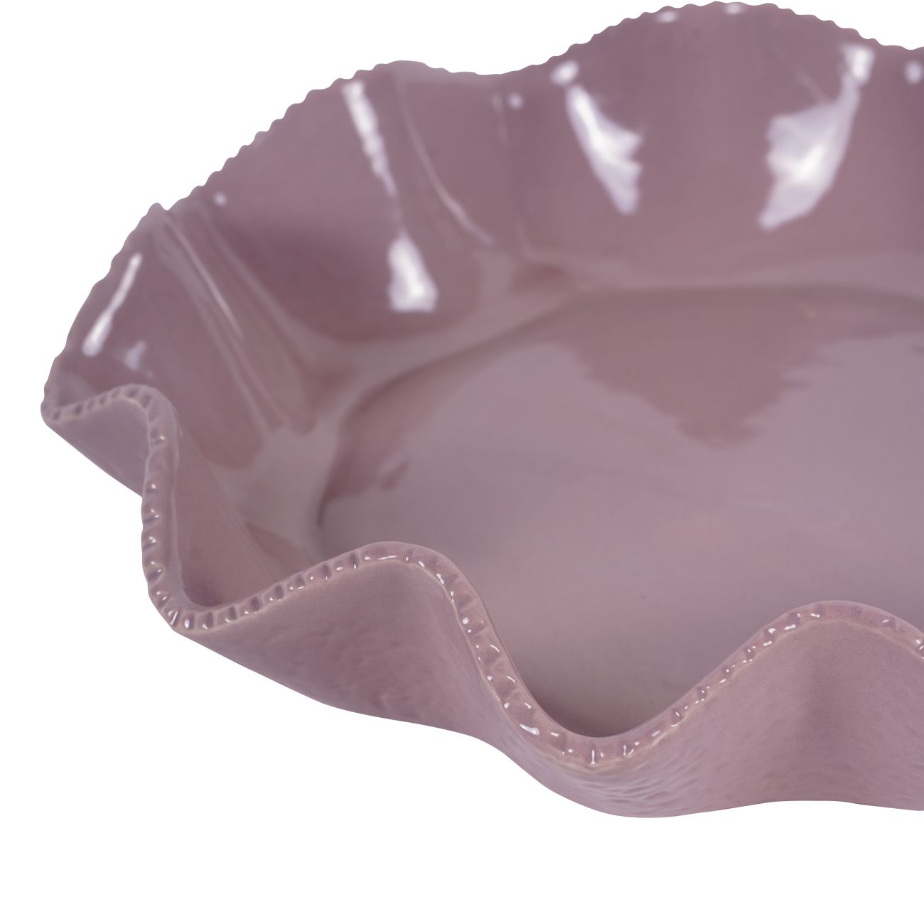 Dusky Pink Ledwell Stoneware Bowl Large