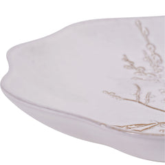 Laura Ashley White Pussywillow Stoneware Bowl