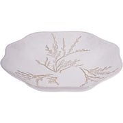White Pussywillow Stoneware Bowl