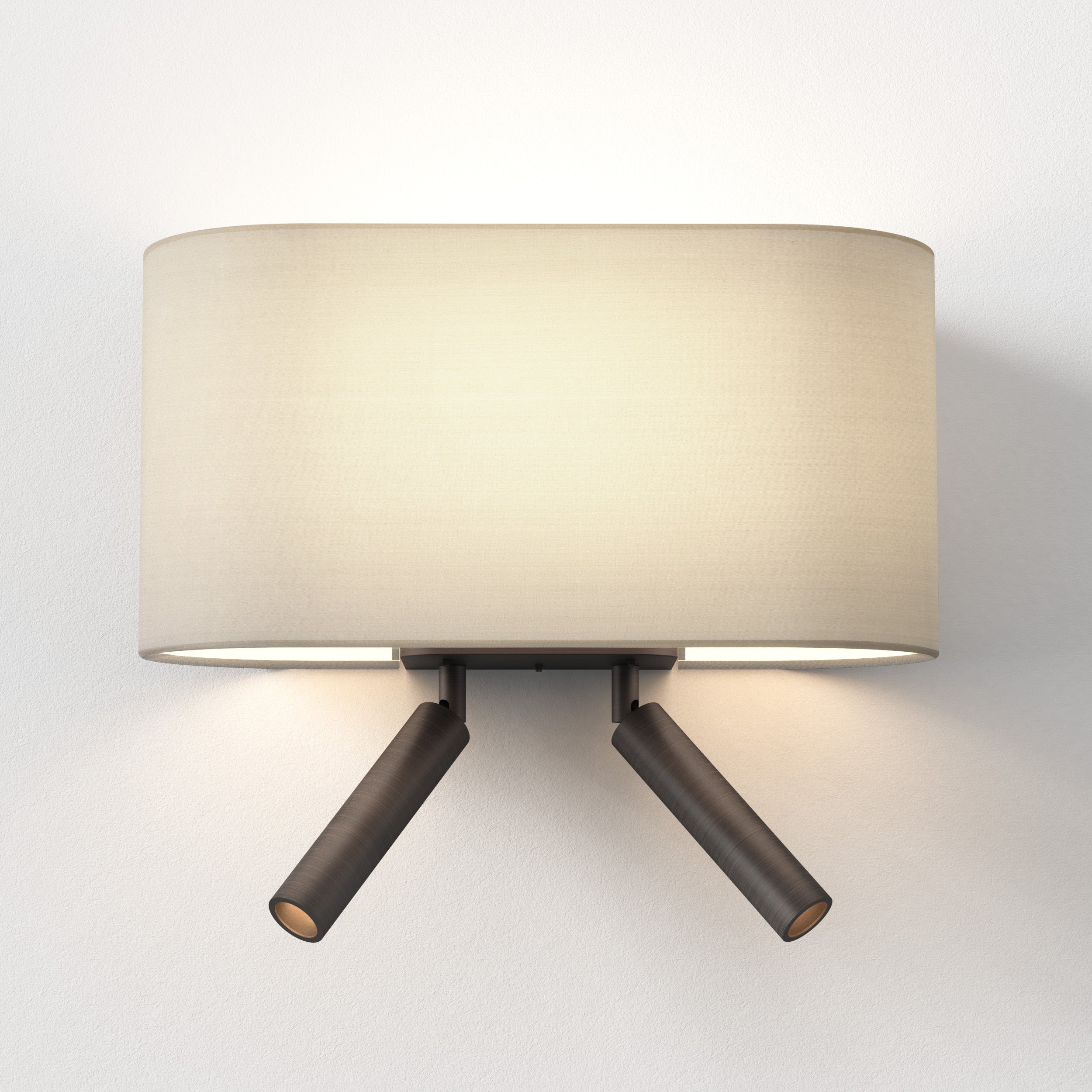 Venn Reader Twin Lights- Bronze/ Matt Nickel Finishes