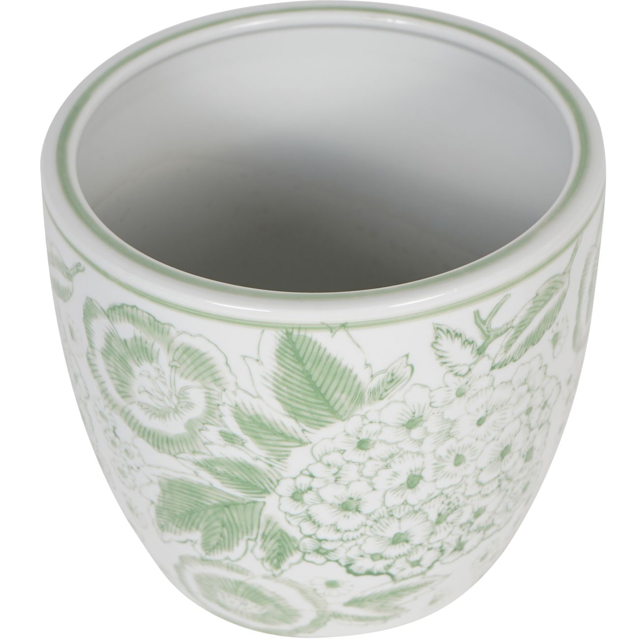 Green Porcelain Planter Medium