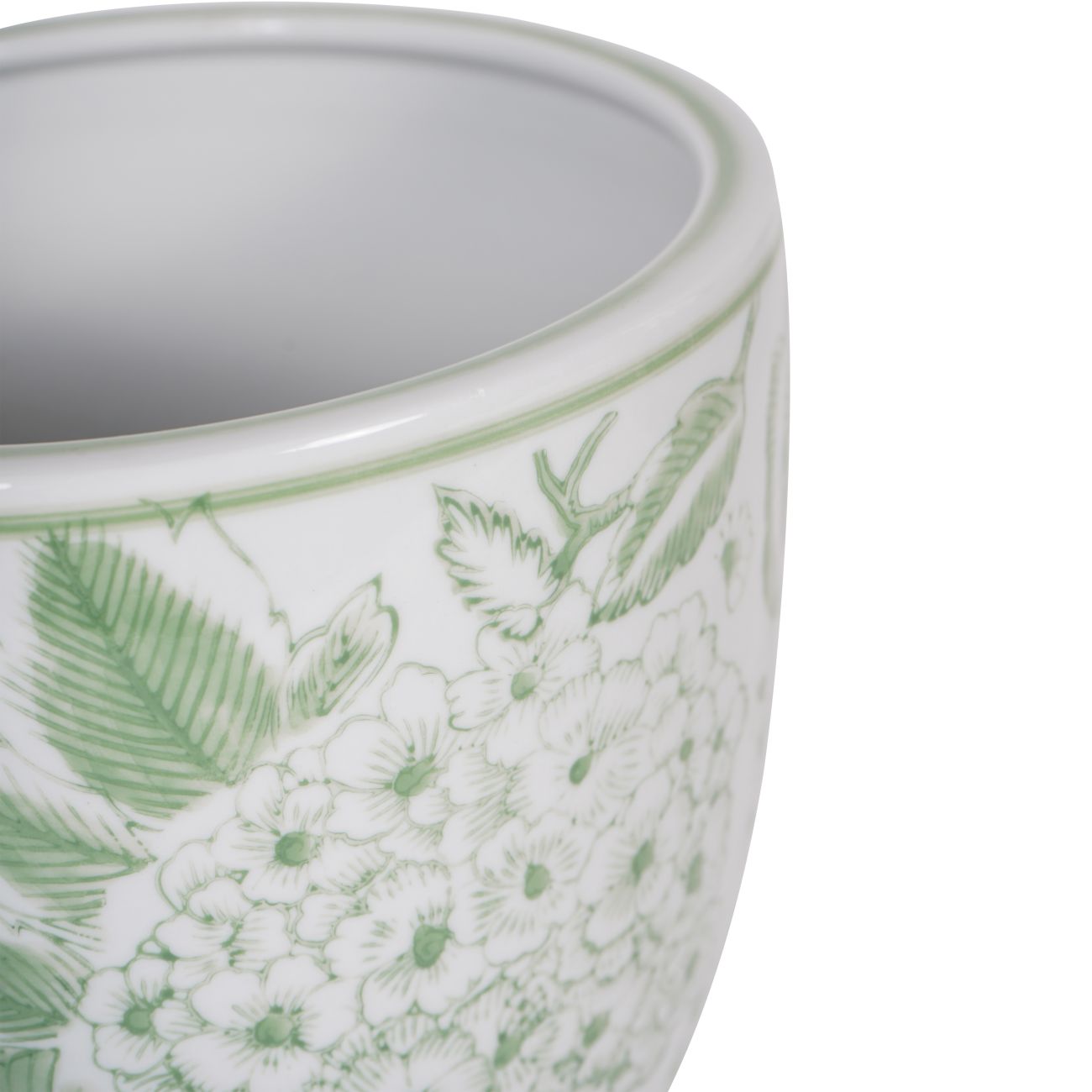 Green Porcelain Planter Medium
