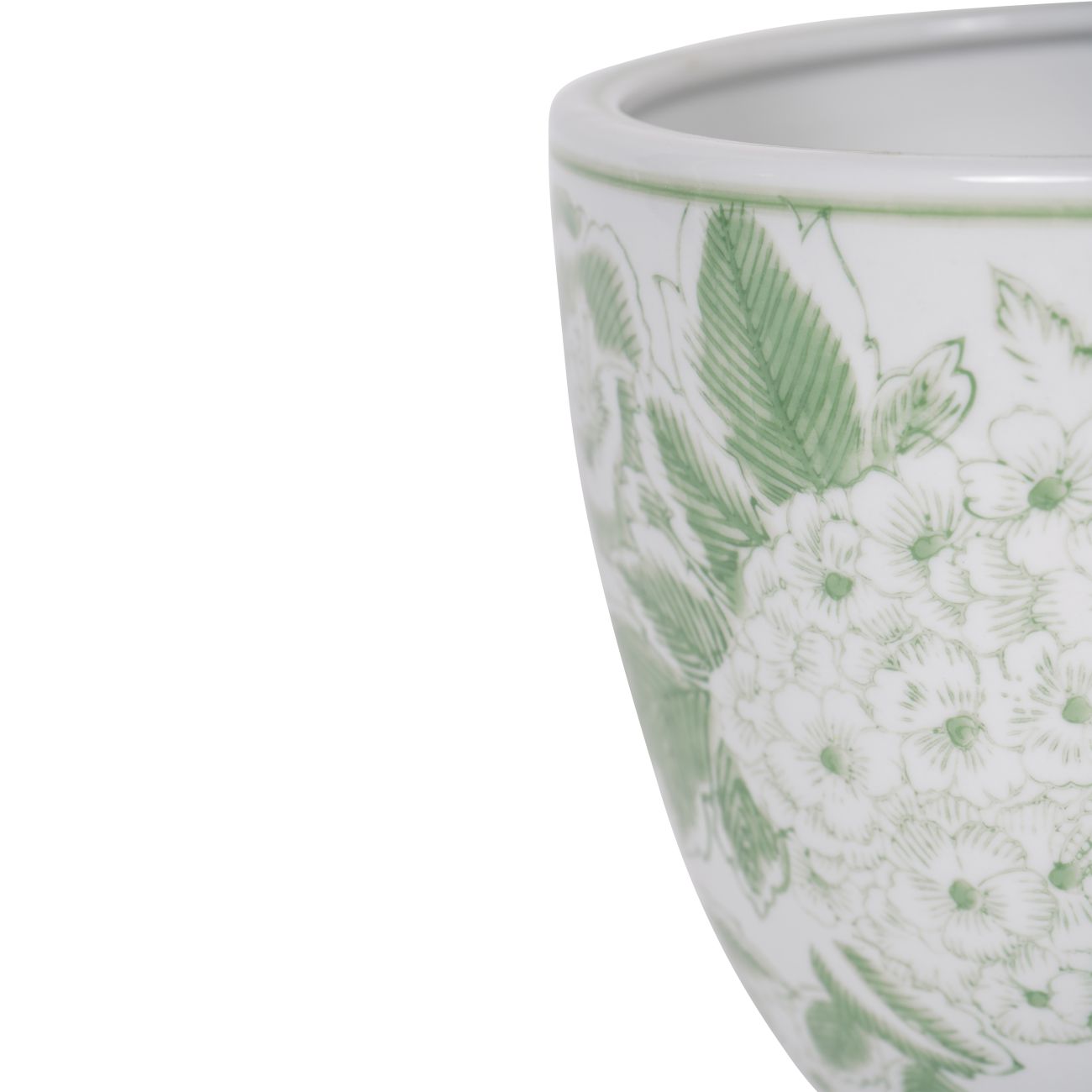 Green Porcelain Planter Medium
