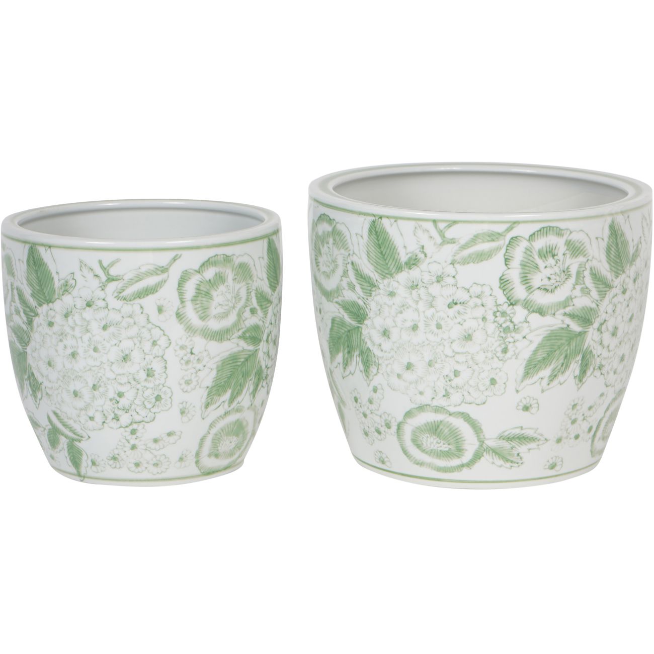 Green Porcelain Planter Medium