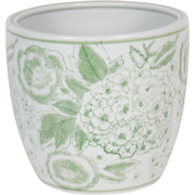 Green Porcelain Planter Medium