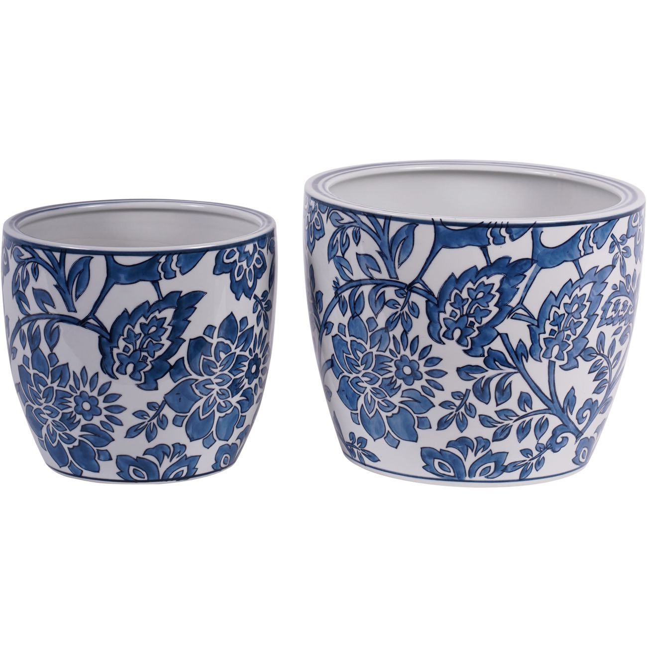 Blue and White Adain Porcelain Planter - Large/Small