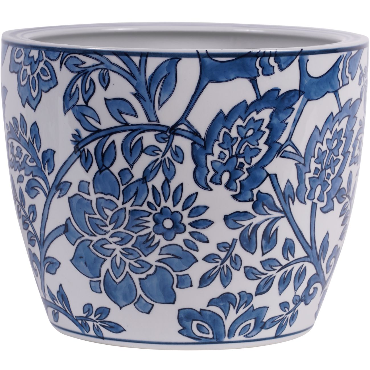 Blue and White Adain Porcelain Planter - Large/Small