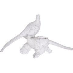 Laura Ashley Distressed Pheasant Pair Sculpture