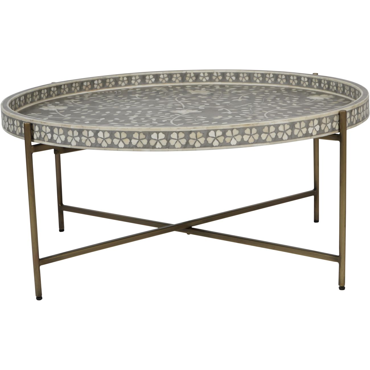 Laura Ashley Grey Epsley Coffee Table