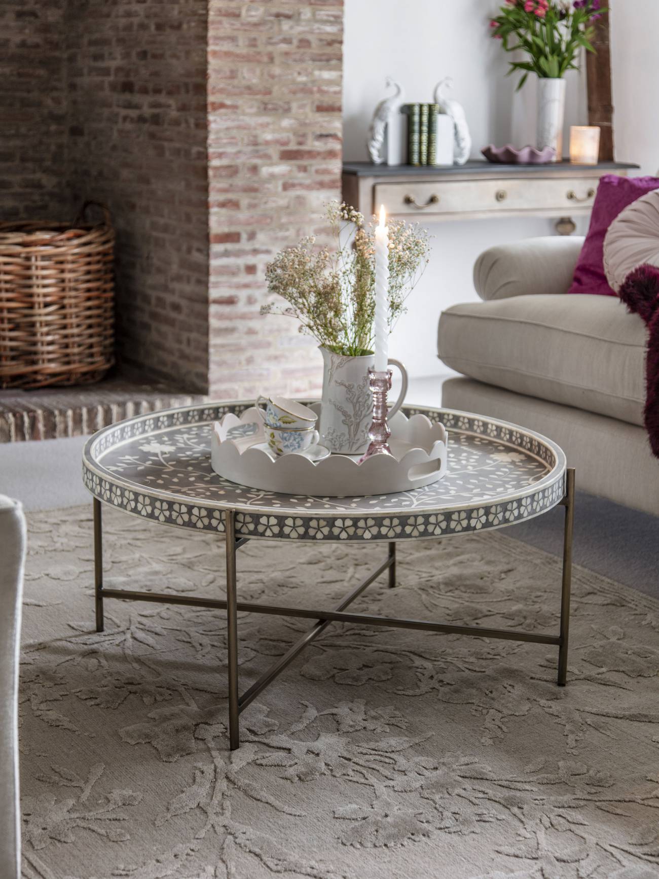 Grey Epsley Coffee Table