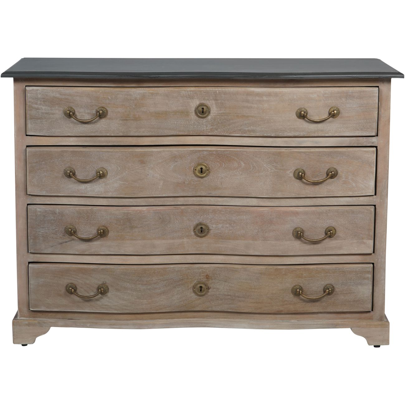 Laura Ashley Natural Wood Swannington 4 Drawer Chest of Drawers