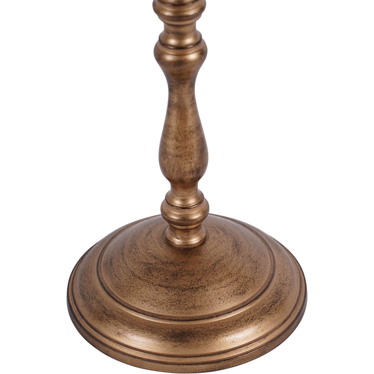 Antique Brass Palm Tree Candlestick - Large/Small
