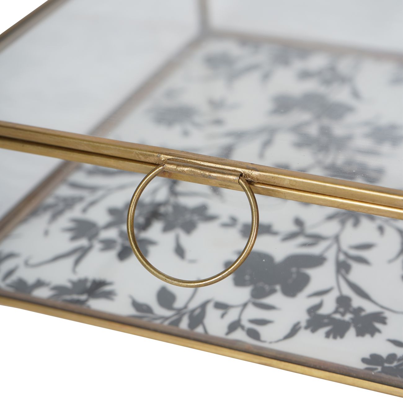 Clear Single Glass Box In Rye -Large/Small